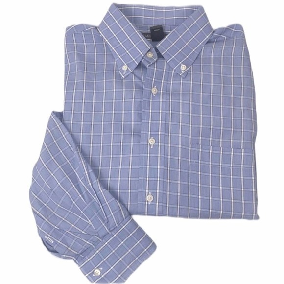 Saks 5th Avenue Men Shirt | Sz. Large | Blue | Button Down Shirt - Picture 1 of 6